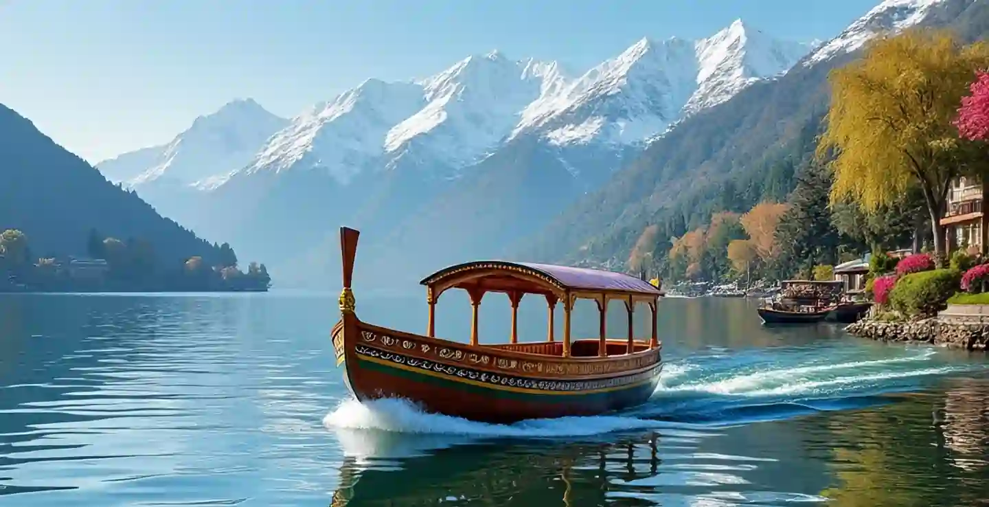 Kashmir Dal Lake Shikara Ride