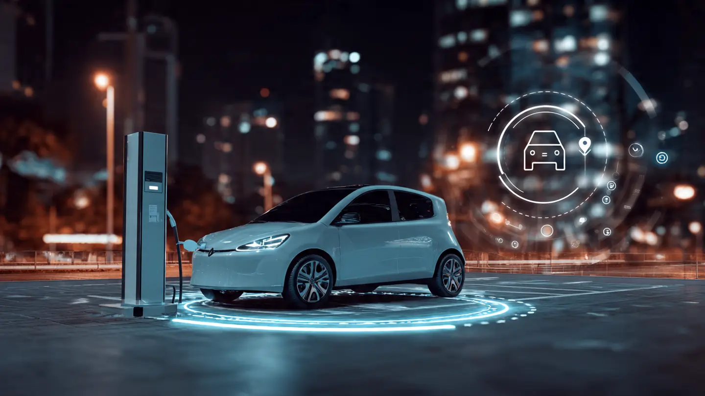 Electric vehicle charging station in India showing future of EVs