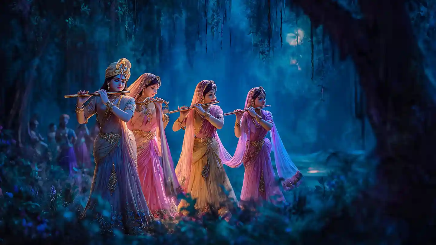 Gopi Geet Lyrics complete text and meaning devotional song of gopis