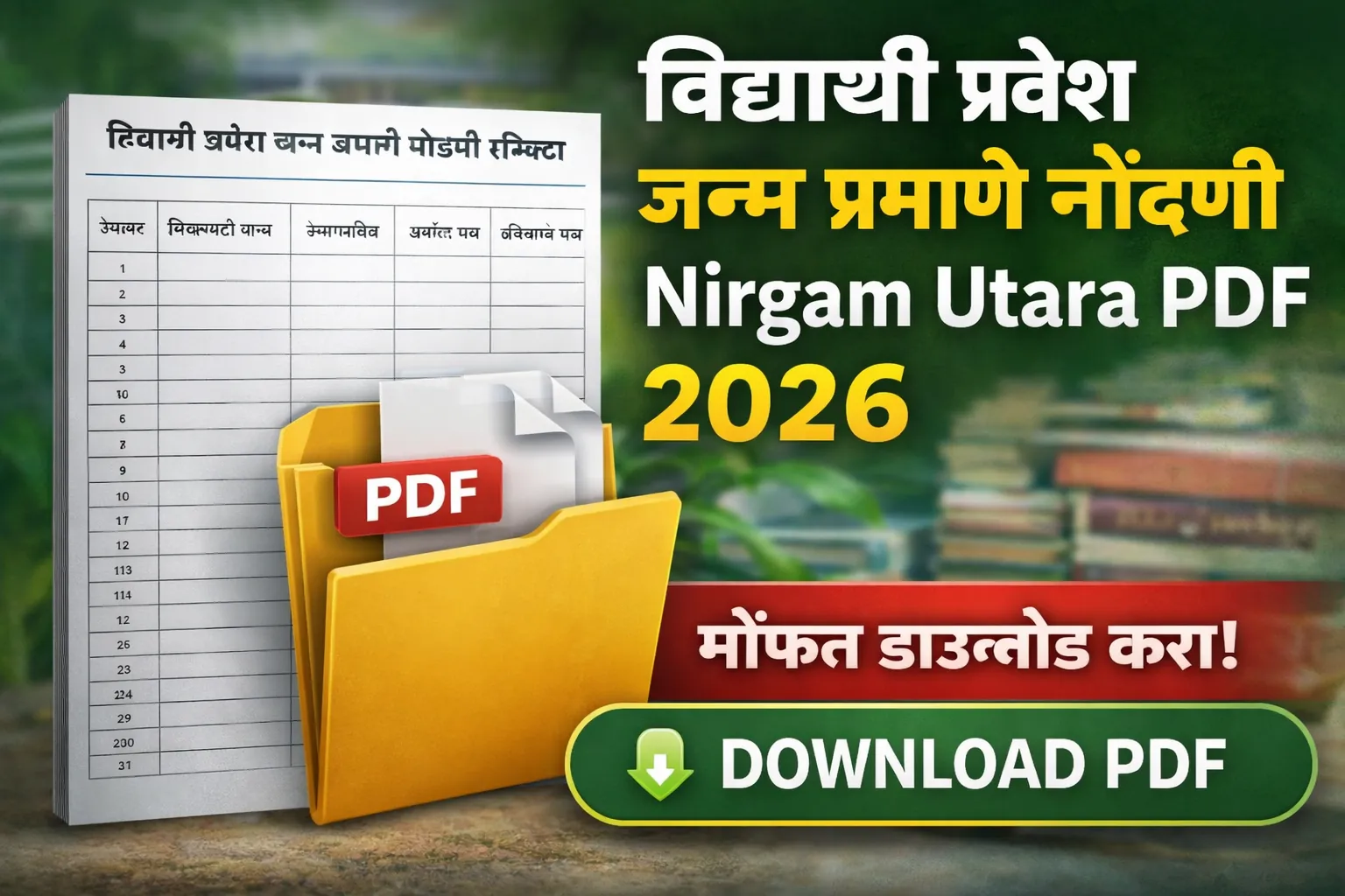 Nirgam Utara PDF 2026 Download
